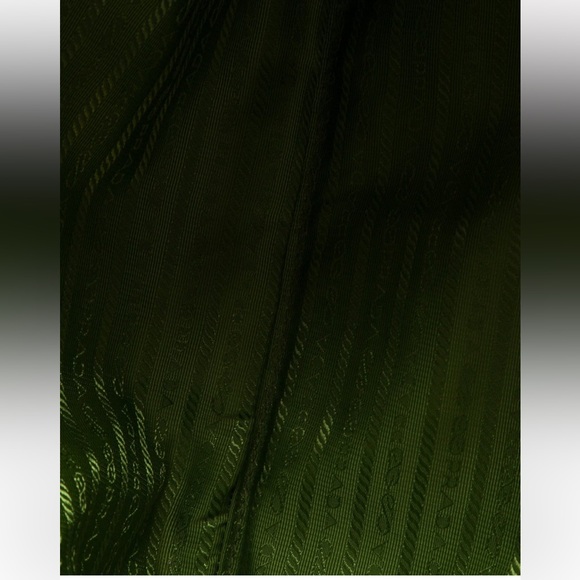 Prada Pink and Green Raffia Tote - Picture 6 of 8